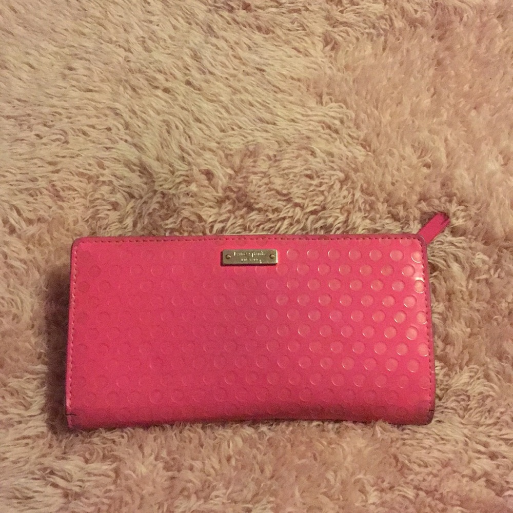 Kate Spade leather snap wallet